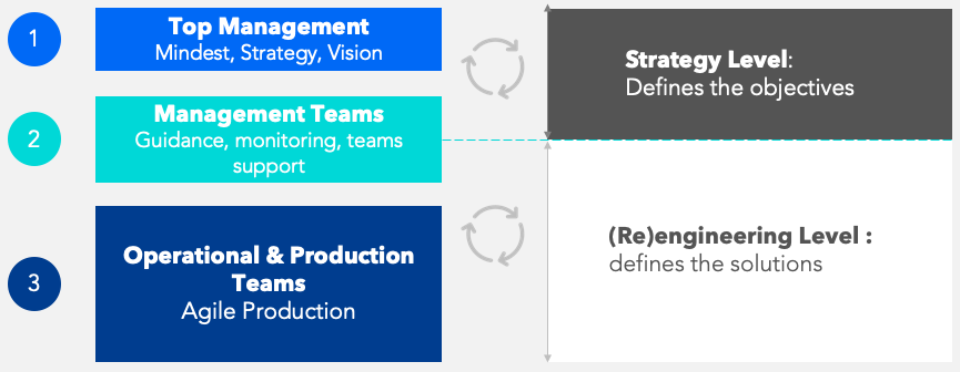 Schema Agilité et leadership